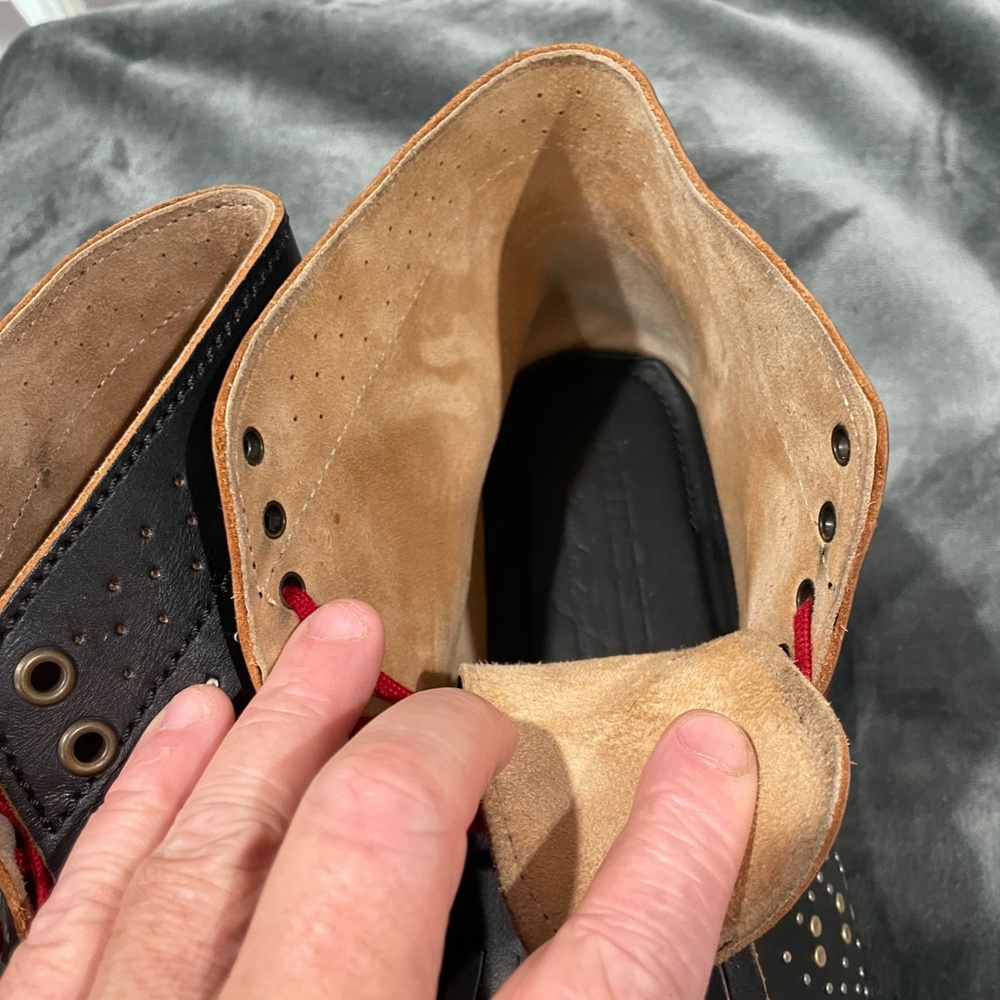 Burberry Black and Red Men's Clog Shoes - Picture 11 of 14